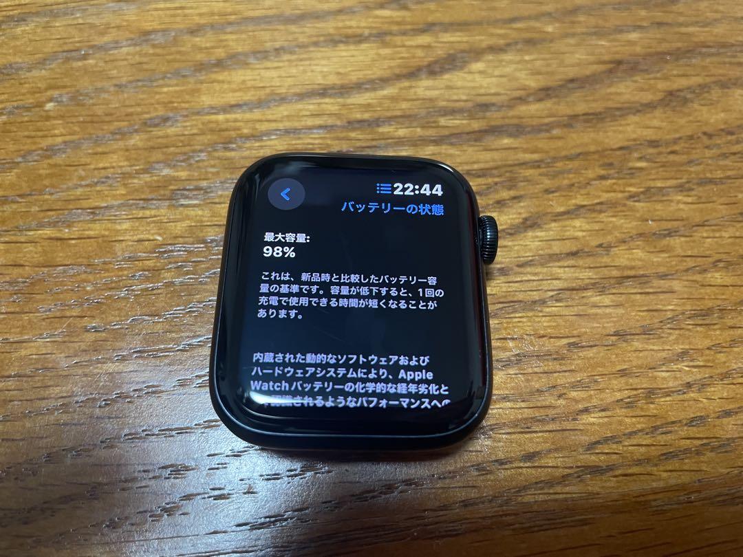 Apple Watch SE(GPS)第2世代 本体44mm バッテリー98%