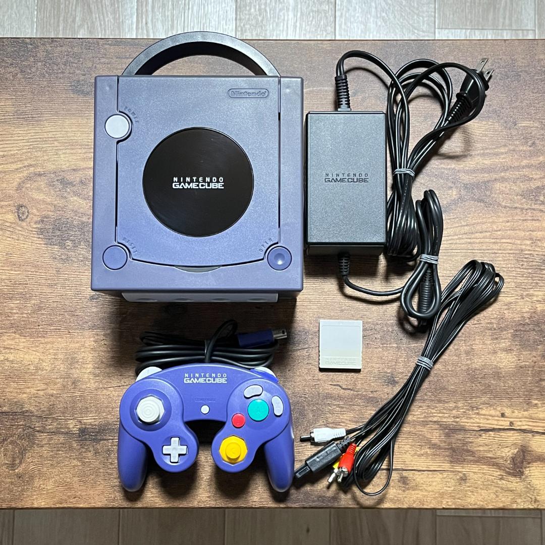 ニンテンドー ゲームキューブ GAMECUBE 本体 バイオレット 動作