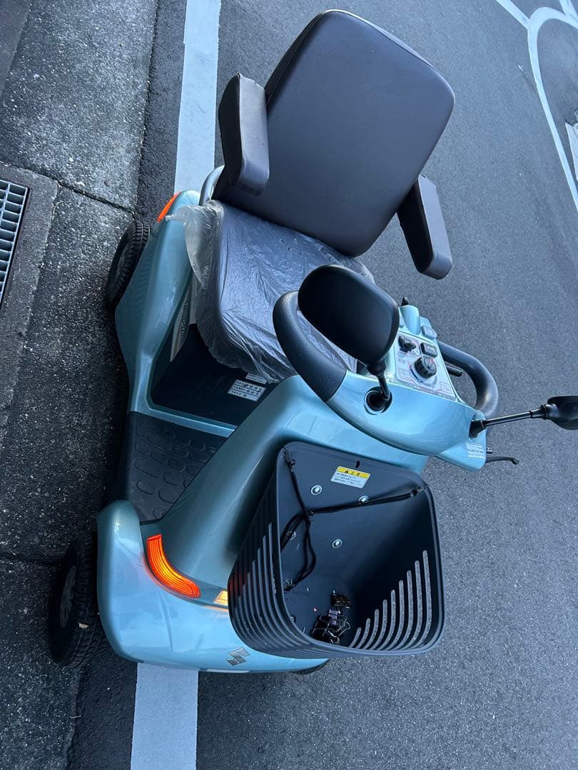 (引取限定) SUZUKI スズキ セニアカー ET4D6鍵付 動作確認済 現状