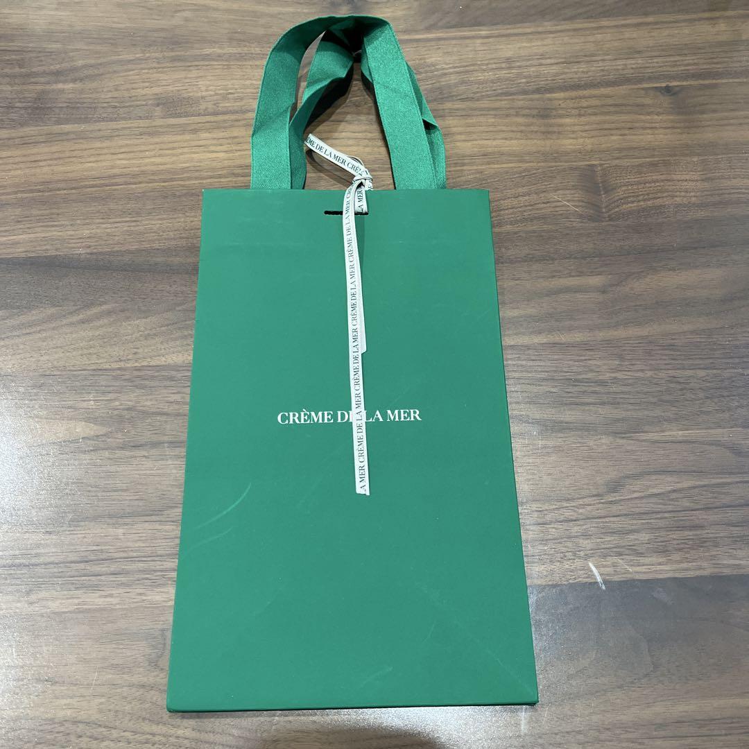CRÈME DE LA MER ショッパー袋 緑