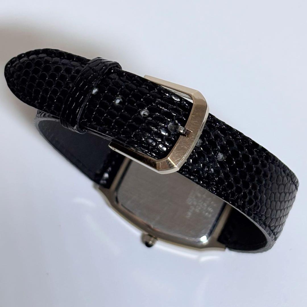 新品電池交換済 SEIKO メンズ腕時計 ドルチェ ゴールド ブラック 3針