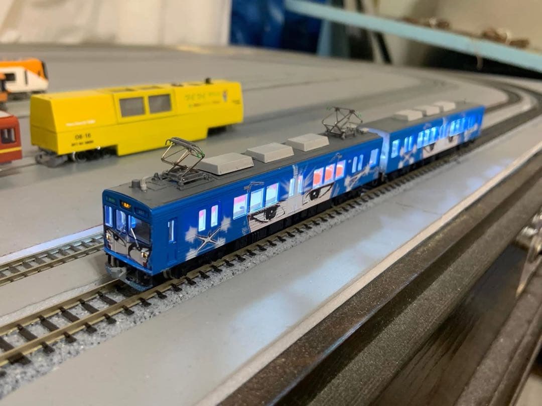 伊賀鉄道200系目立った傷や汚れなし