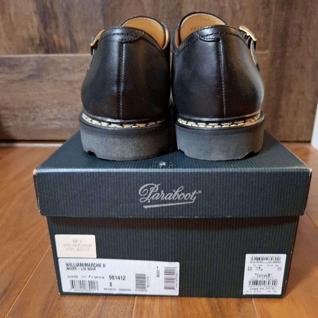 パラブーツ ウィリアム ブラック 新品未使用