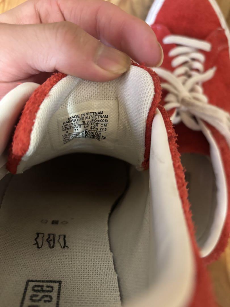 converse ワンスターレッド　　27.5