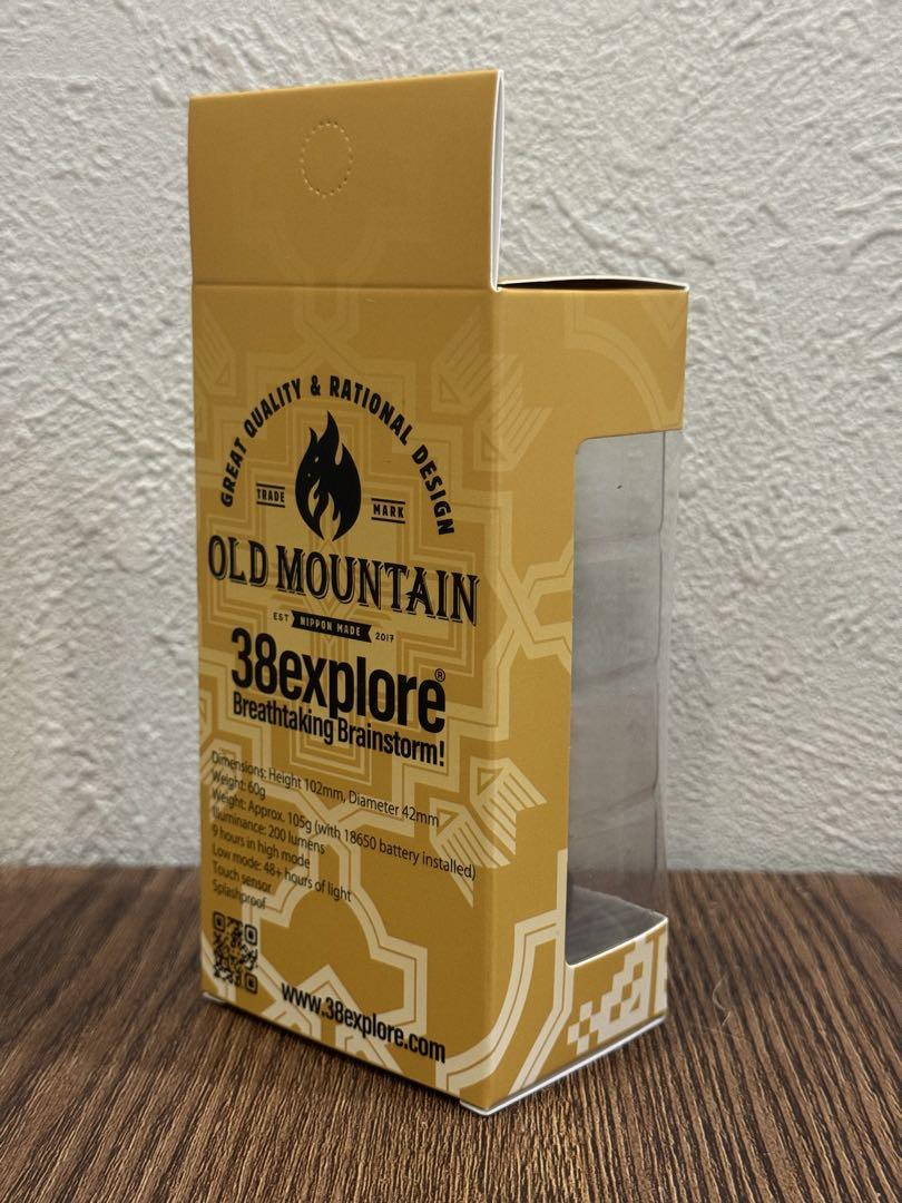 OLD MOUNTAIN オールドマウンテン 38灯 ミヤビ ガラ 38-kt