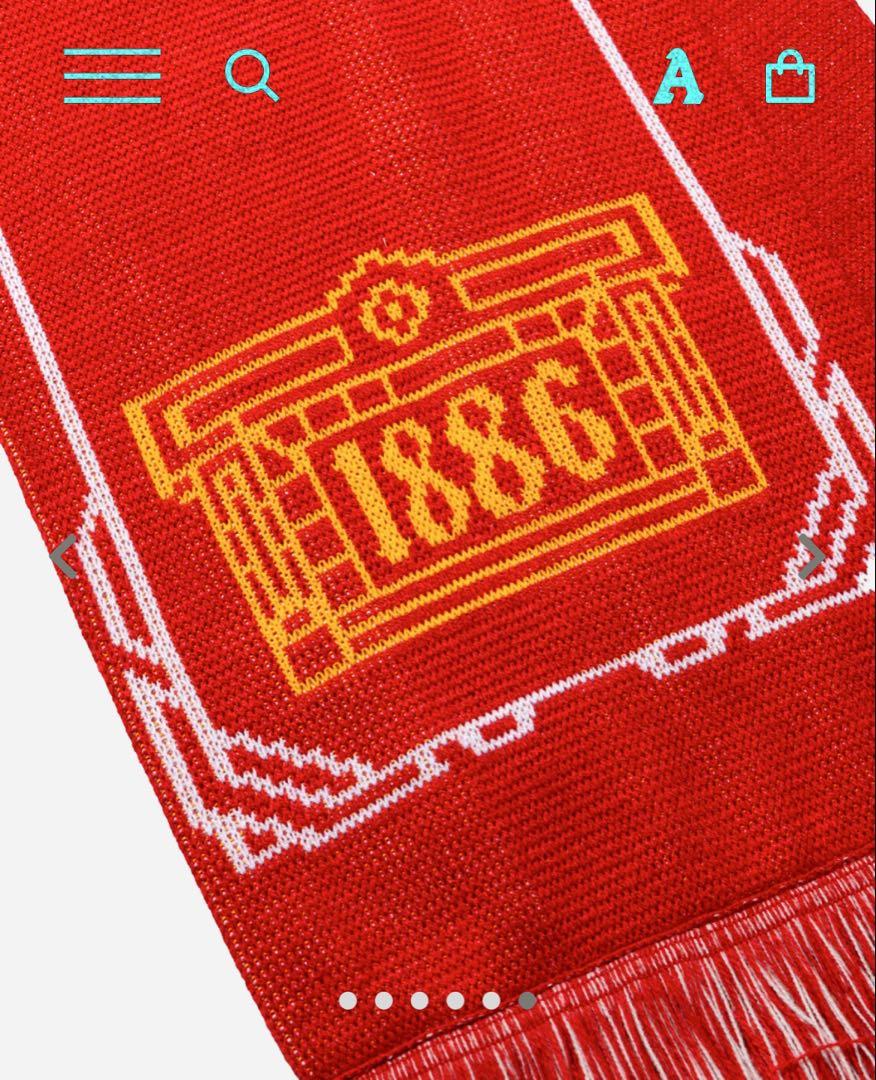 arsenal aries column logo scarf