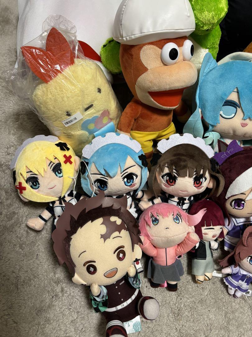 ノンジャンル キャラクター アニメ ぬいぐるみ 大量 まとめ売り