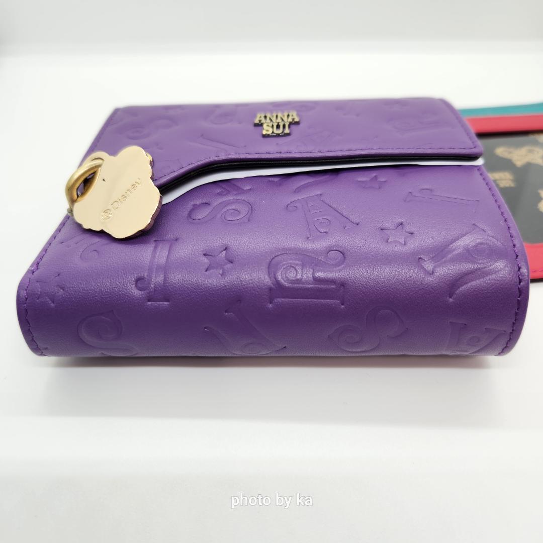 ブランドファッション - 紫 アナスイ ANNA SUI 折り財布