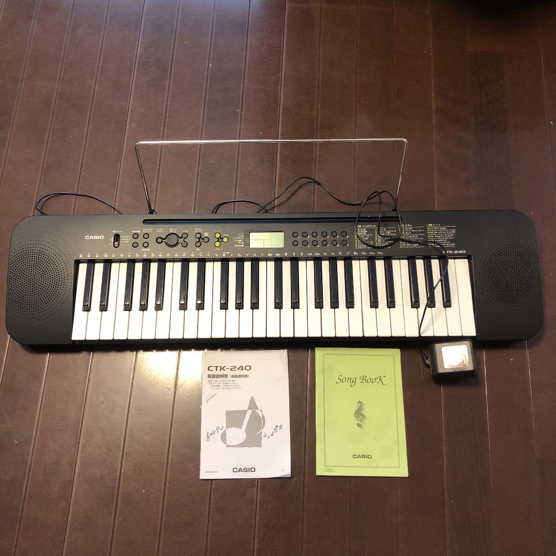 カシオ電子ピアノCASIO CTK-240 - メルカリ カシオ電子ピアノCASIO CTK-240 - メルカリ