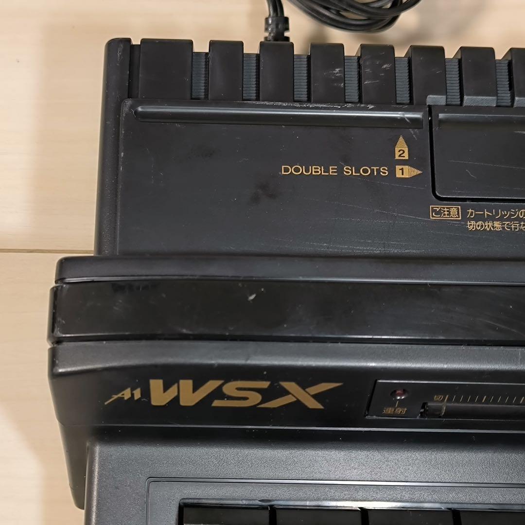 Panasonic FS-A1WSX MSX2+ 通電，動作確認済