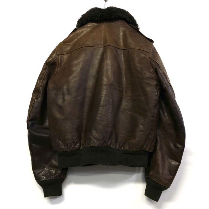 US製 レザー フライトジャケット メンズ40 KjaCw-m24618302814 80's古着 schott 好評人気