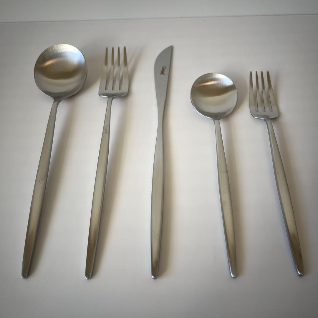 【新品未使用】クチポール ムーン 5本セット シルバー マット