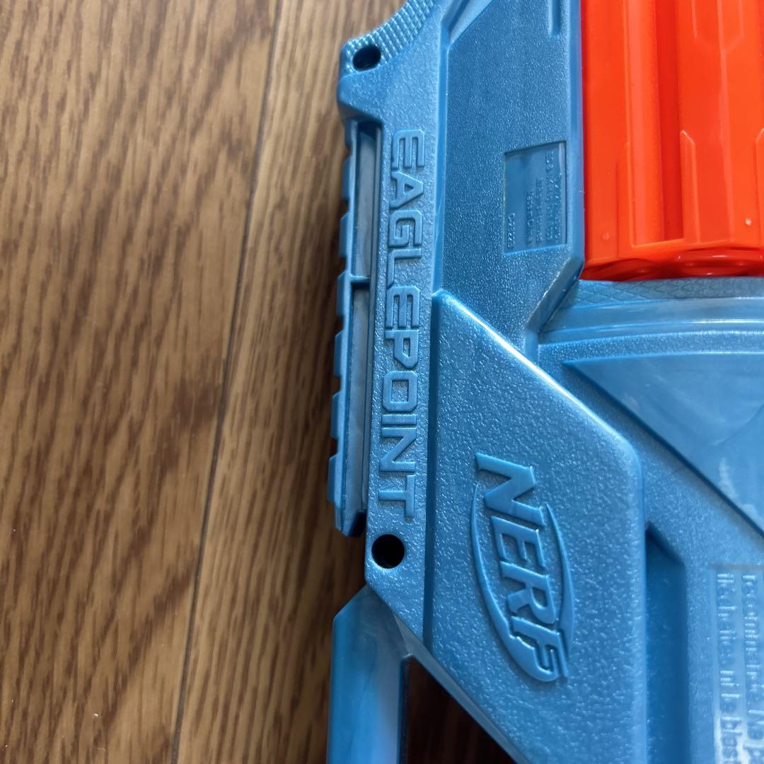 Nerf Elite 2.0 トイガンまとめ売り(青とオレンジ) ダーツ8本