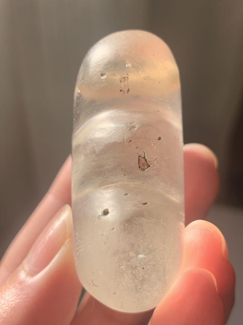 本水晶勾玉 水晶