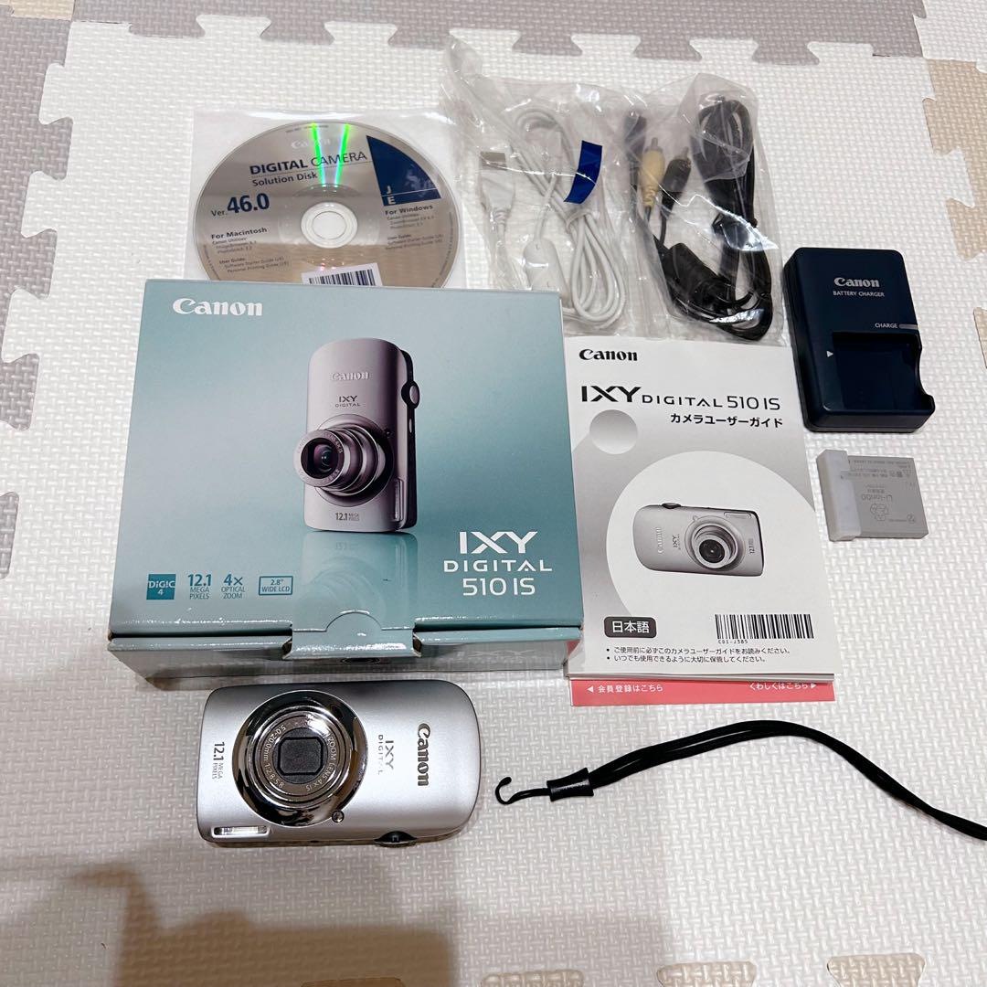 ✨完動品 未使用級 全付属付✨Canon IXY Digital 510 IS