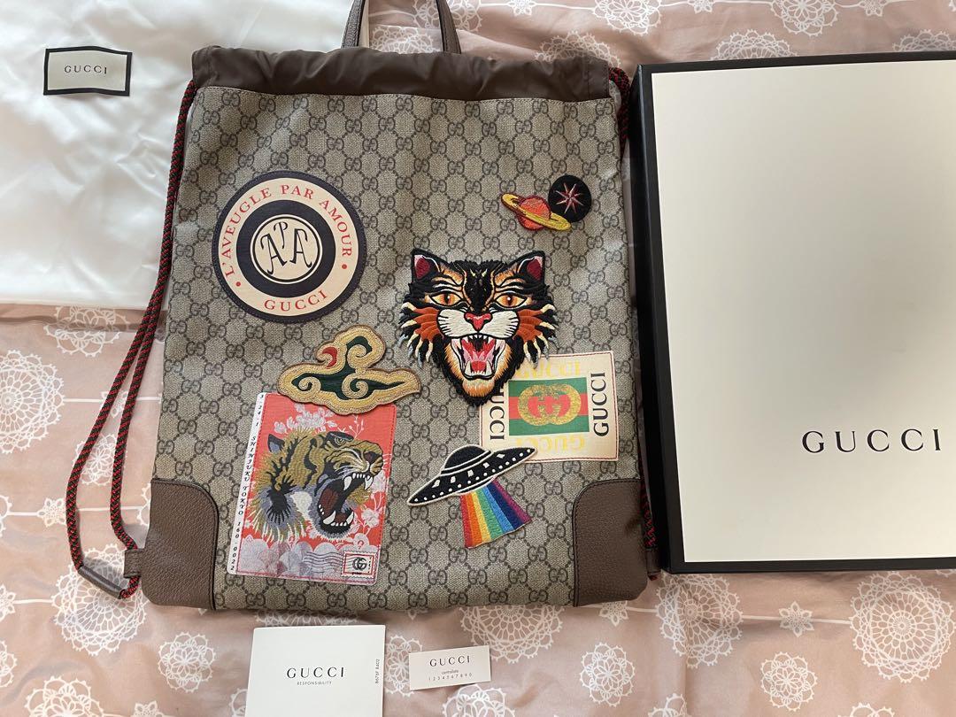 GUCCI ナップサック パッチワーク メンズ GUCCI ナップサック パッチワーク メンズ
