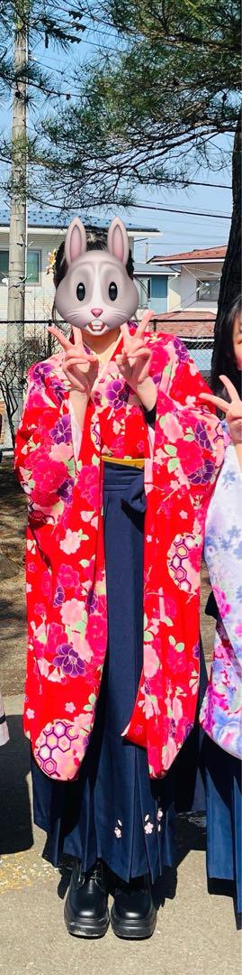 アリサナ　袴セット　髪飾り付　150㎝　小学生　卒業式