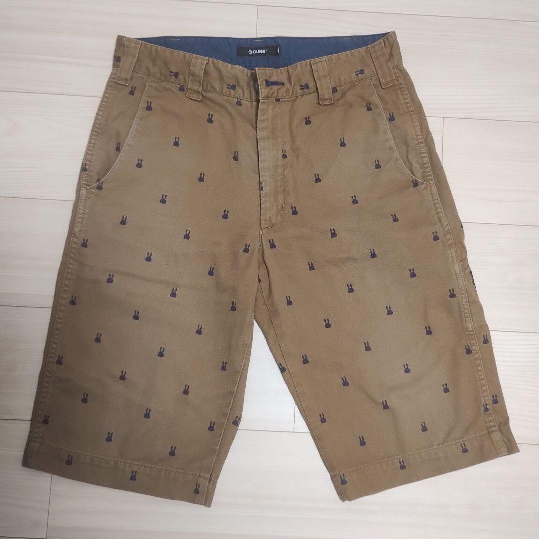 【超目玉枠】 ハーフパンツ ラビット柄 CUNEキューン M メルカリ - パンツ