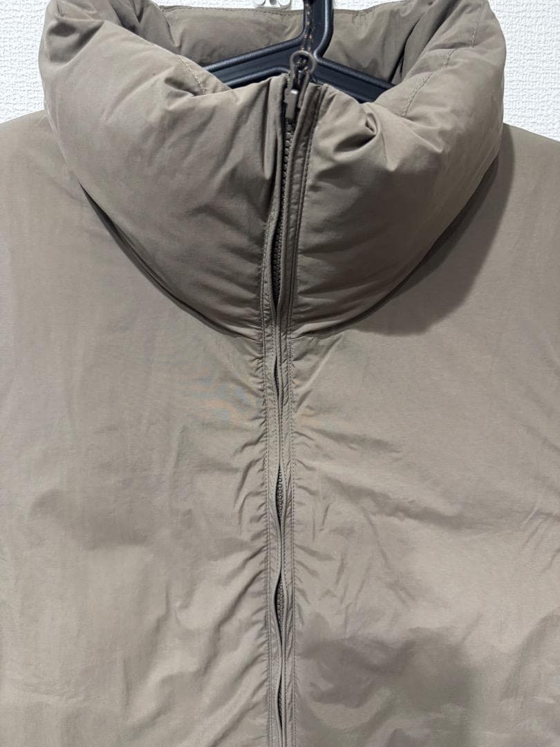 エカル ALLIED スタンドダウンベスト サイズS ブラウン 新品 本物