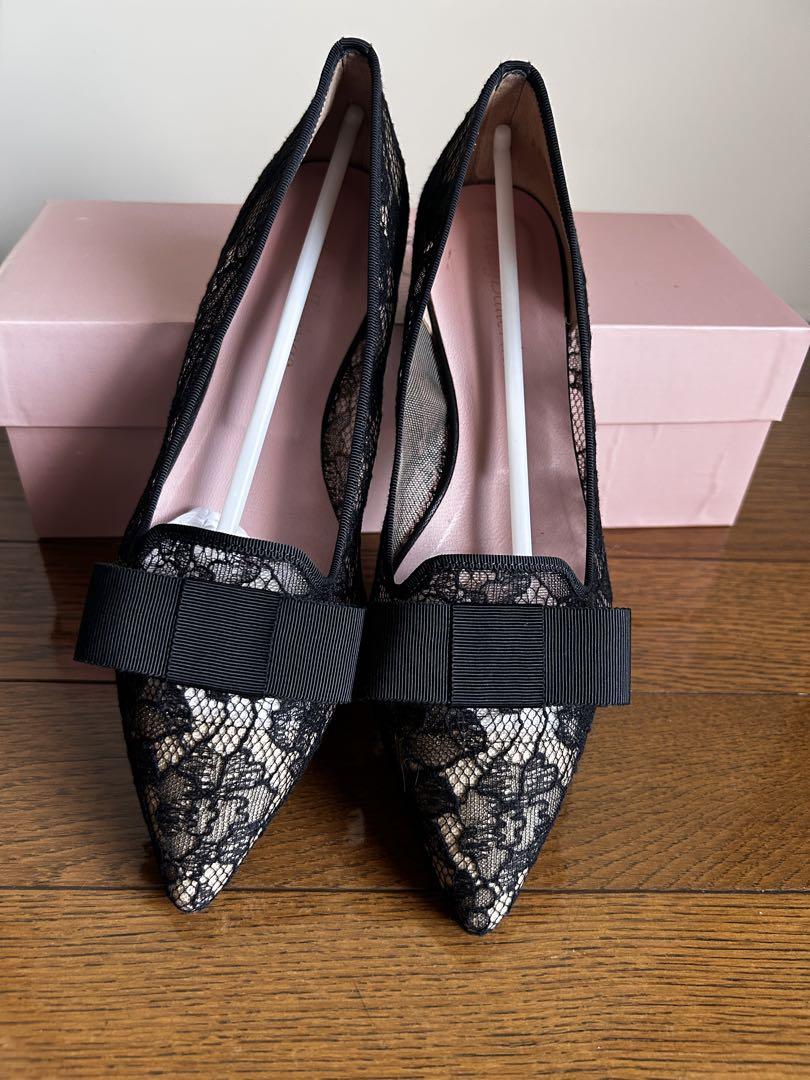 PrettyBallerinas ELLA エラシレーネ パンプス 36 黒