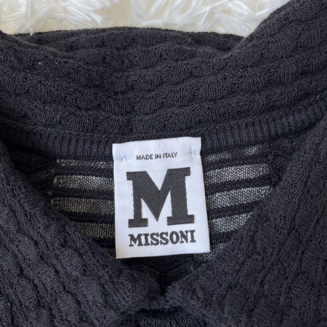 MISSONI ミッソーニ サマーニット ワンピース 柄 イタリア製