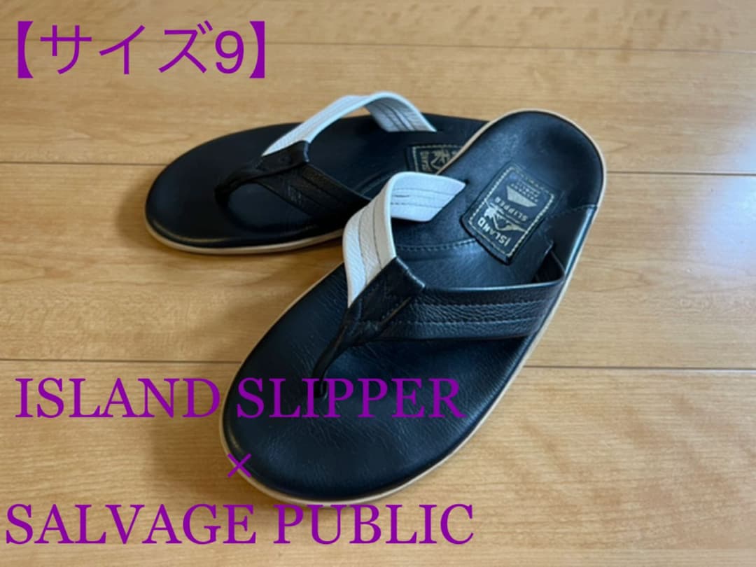 セール特価 【希少】ISLAND PUBLICコラボサンダル SLIPPER×SALVAGE