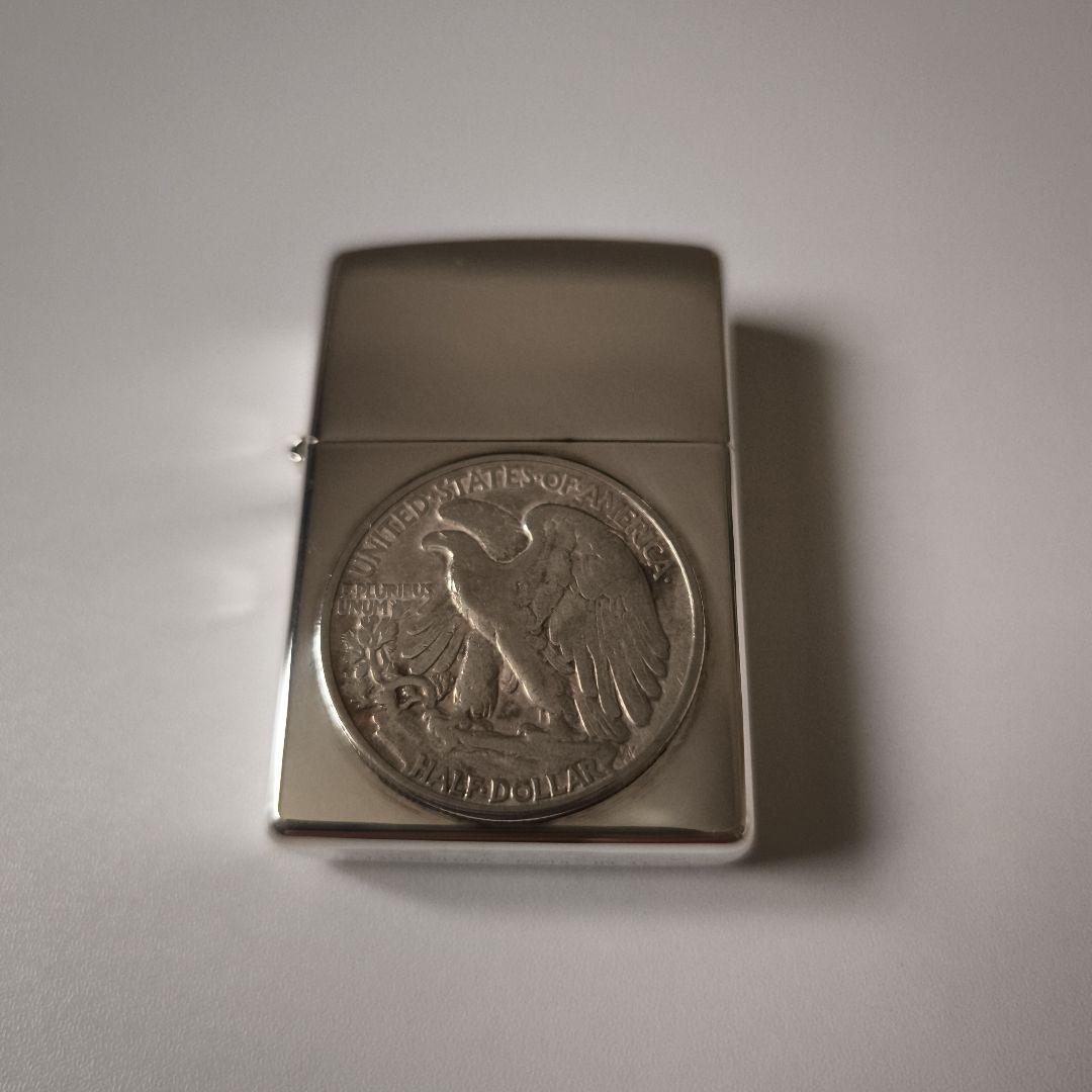 ZIPPOアンティークコイン Eagle HALF DOLLAR　NO027