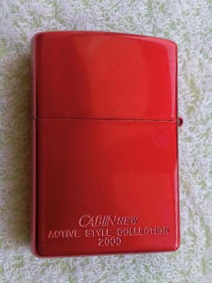 ZIPPO CABIN ジッポー ライター 赤