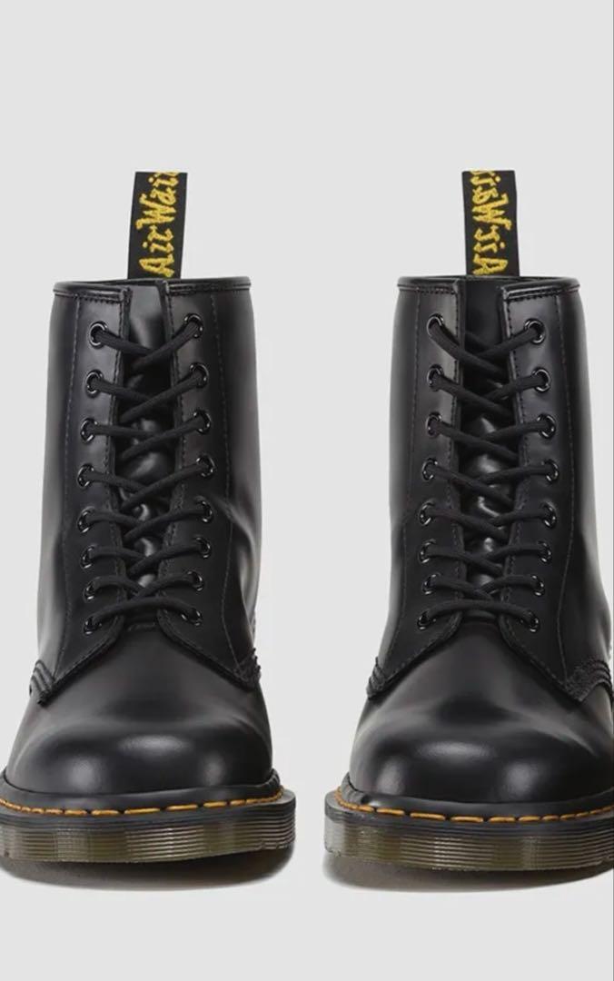 最終値下げ」「美品」「即決可」Dr. Martens 黒 ブーツ