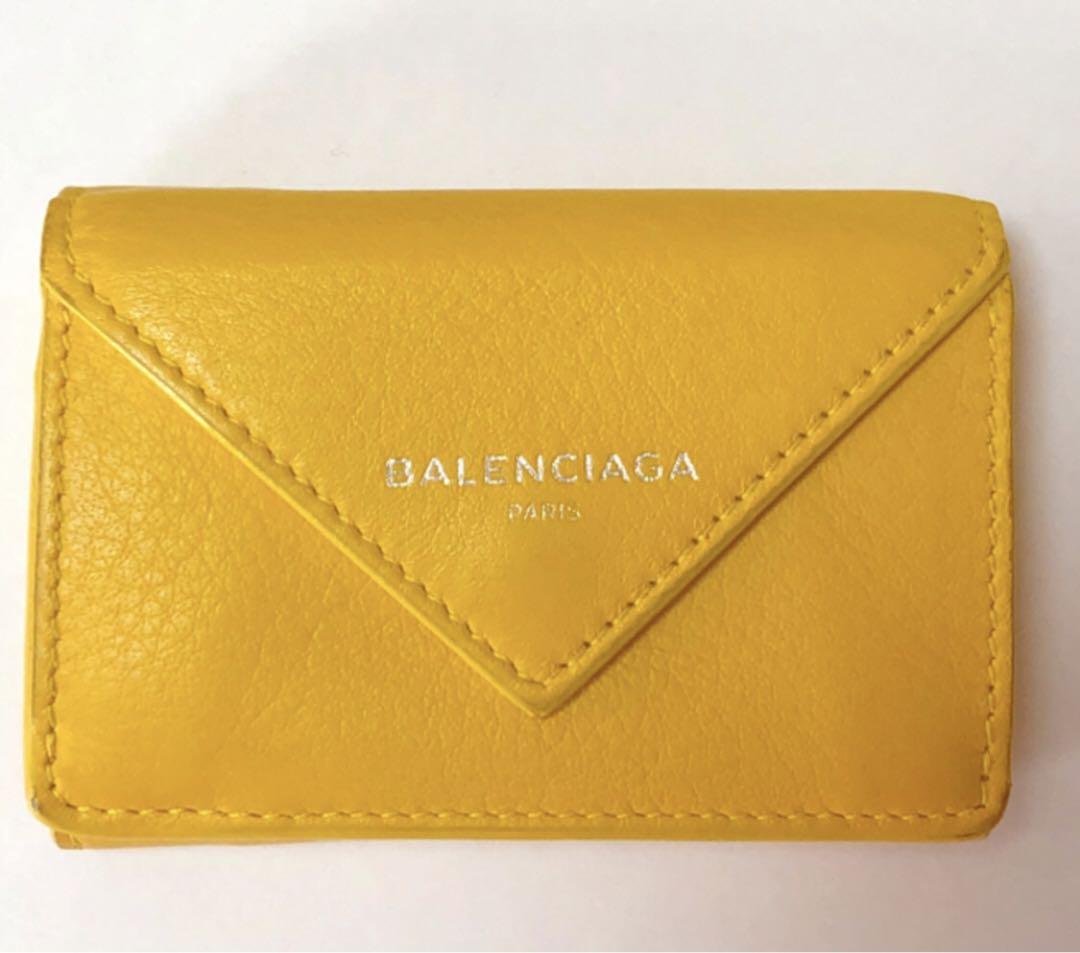 美品】BALENCIAGA三つ折り財布