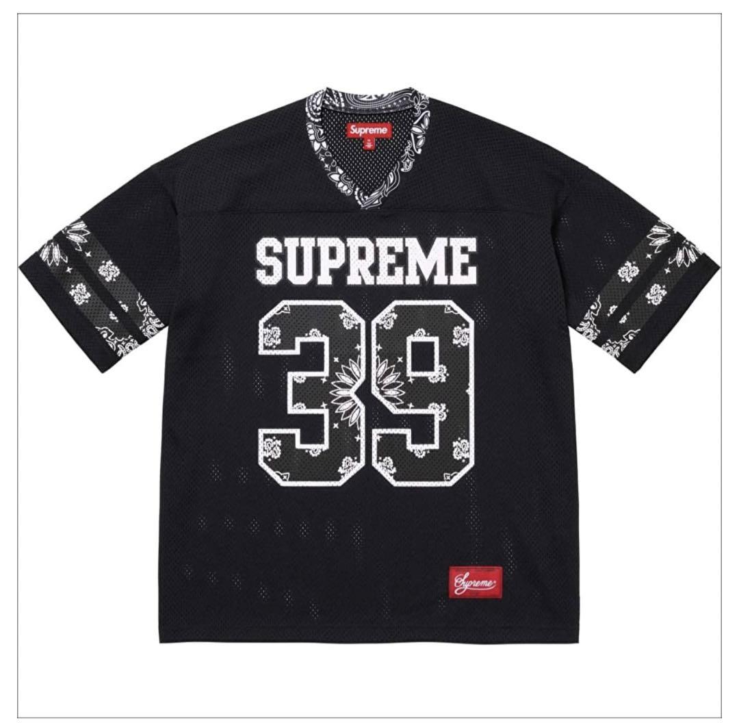 Supreme Bandana Football Jersey Black