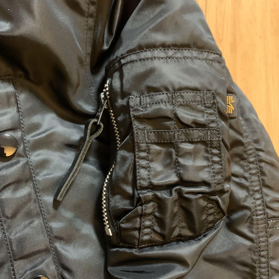 値下げ中！美品！アルファインダストリーズN-3Bブラックファー