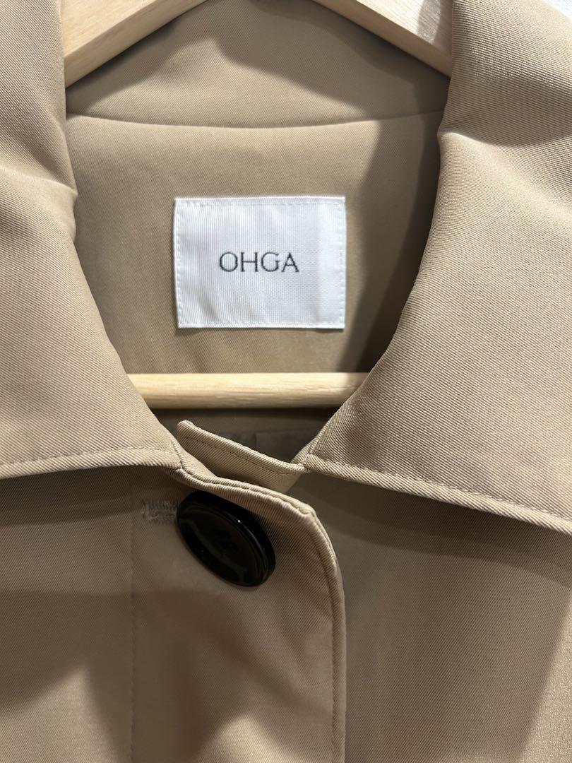 ohga ベージュ トレンチコート