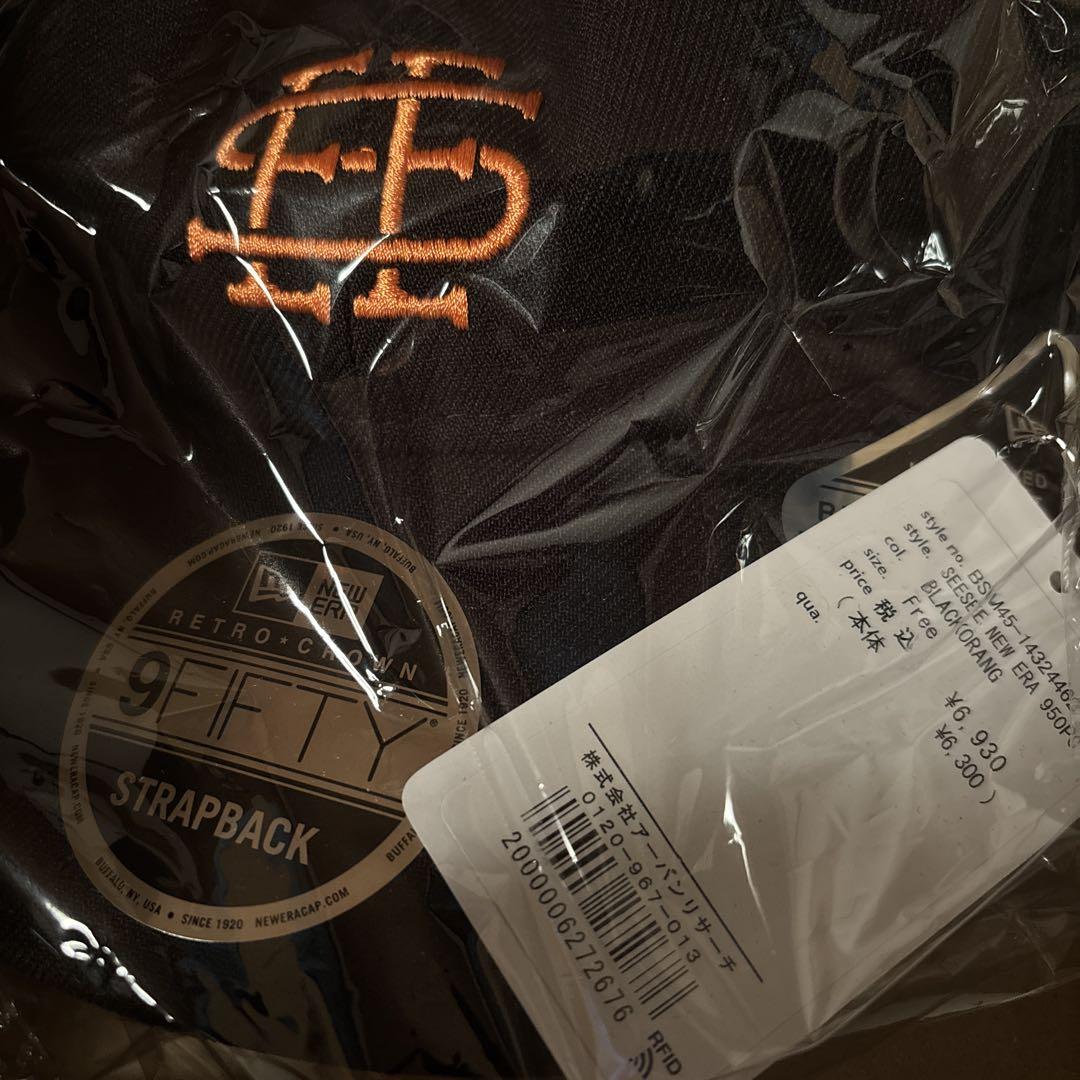 seesee x NEW ERA 950 キャップ