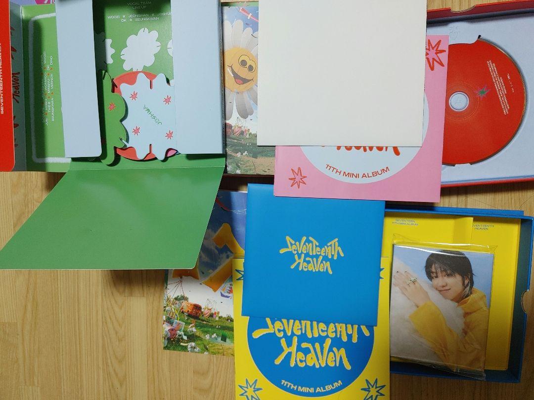 SEVENTEEN アルバム まとめ売り トレカ なし seventeen アルバム まとめ売り トレカなし セブチ - メルカリ