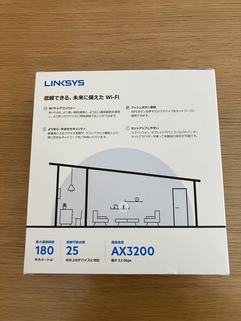 LINKSYS E8450-JP AX3200 新品未使用品 ※シュリンクなし LINKSYS E8450-JP AX3200 新品未使用品 ※シュリンクなし - メルカリ