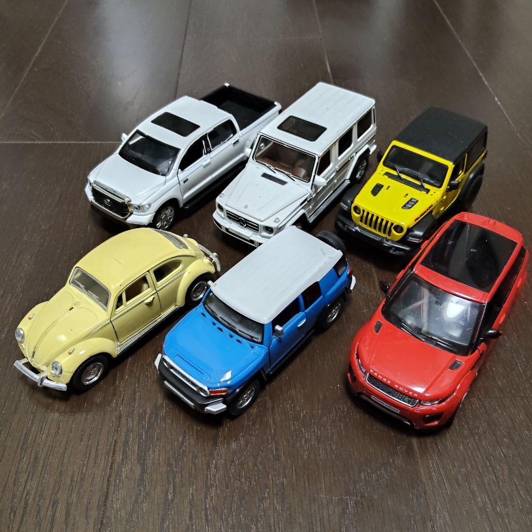 プルバックカー セット プルバックカー 6台セット まとめ売り - メルカリ
