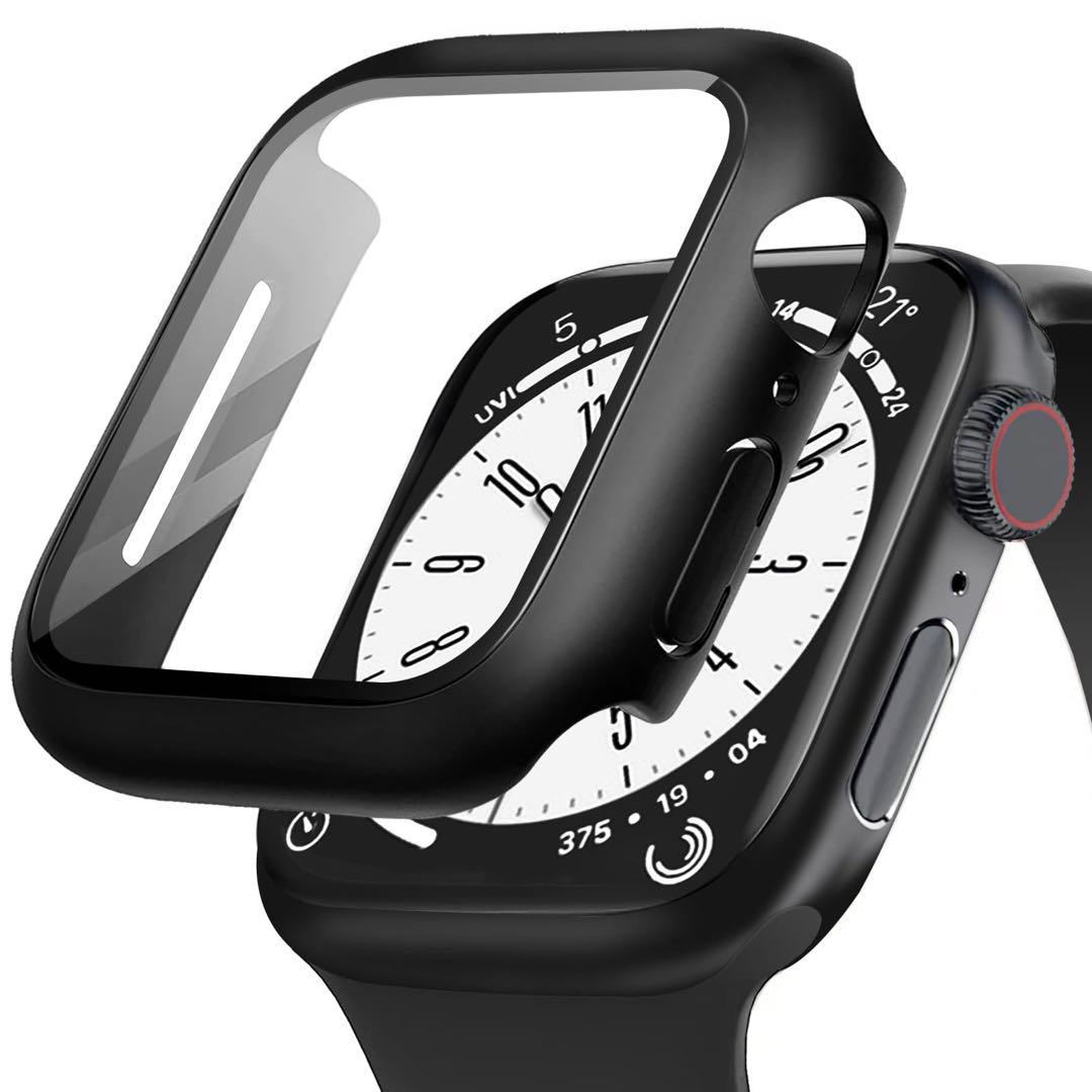 POLINK ケース Apple Watch Series 45mm 強化ガラス