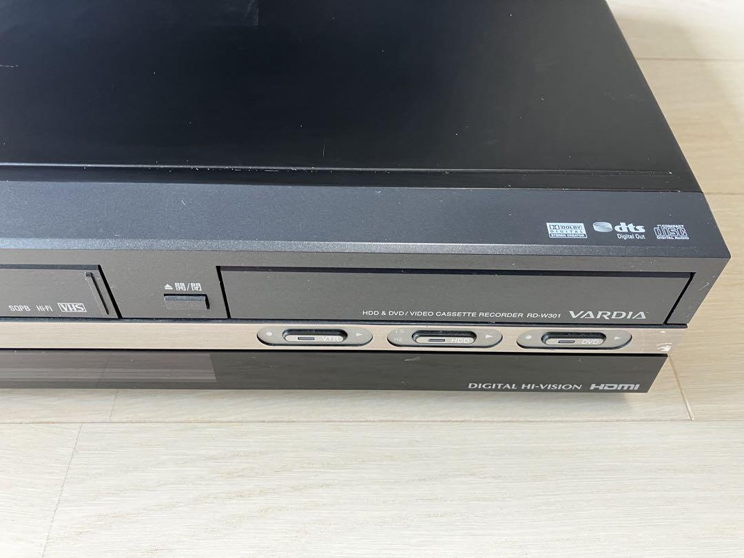 東芝RD-W301 VHS一体型レコーダー2007年製