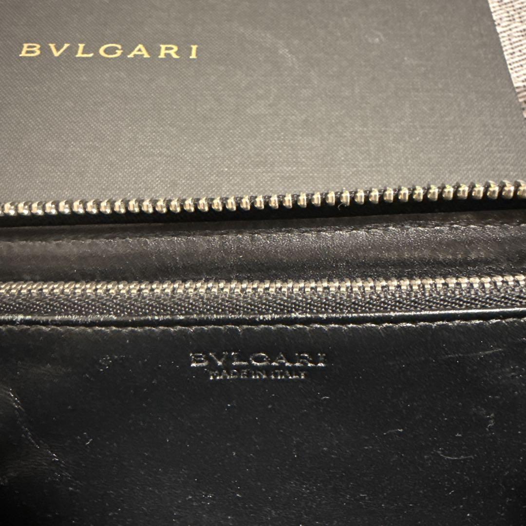 BVLGARI グレー 長財布