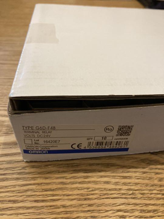カメラ G6D-F4B 箱入り オムロン ターミナルリレー 48UEO-m24638132643 10個セット 未使用新品 います