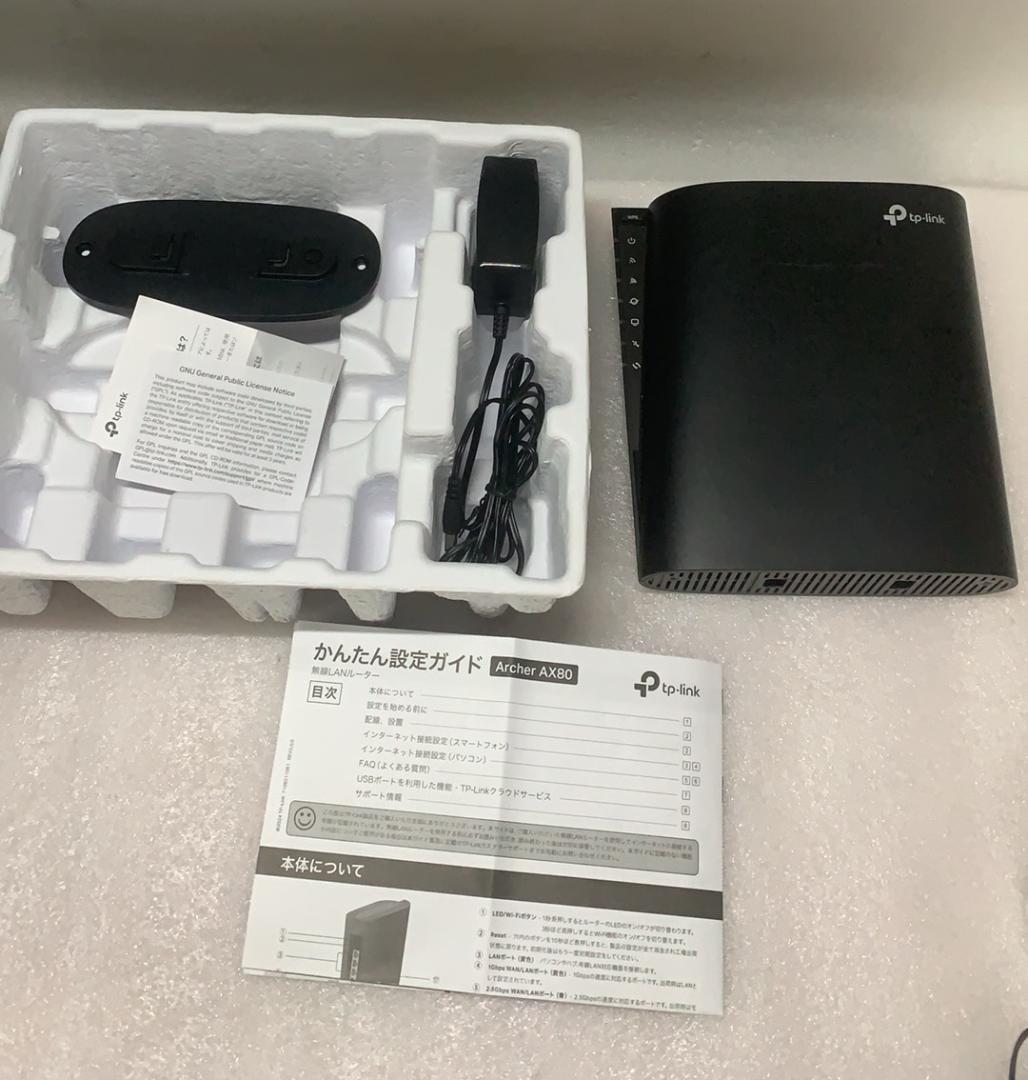 23TP-Link Archer AX80 AX6000 Wi-Fi6 ルーター