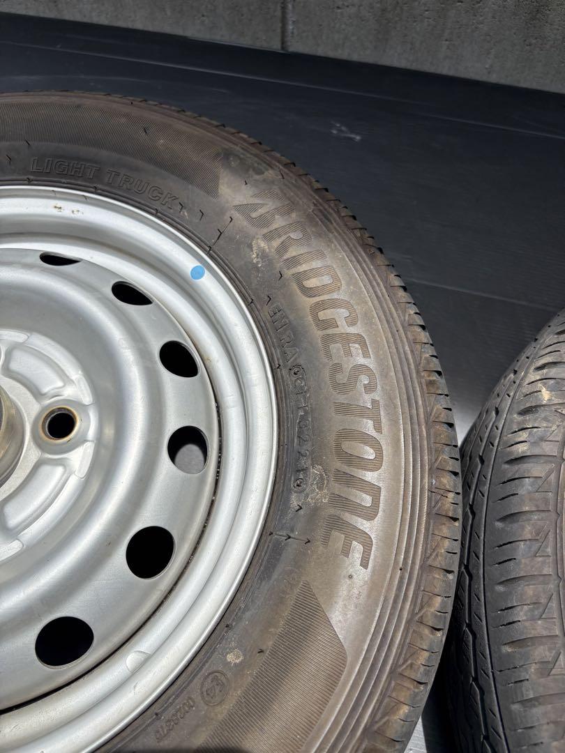 ①軽バン軽トラ　ミニキャブ K370 21年145/80R12 ２本送料込⭐️