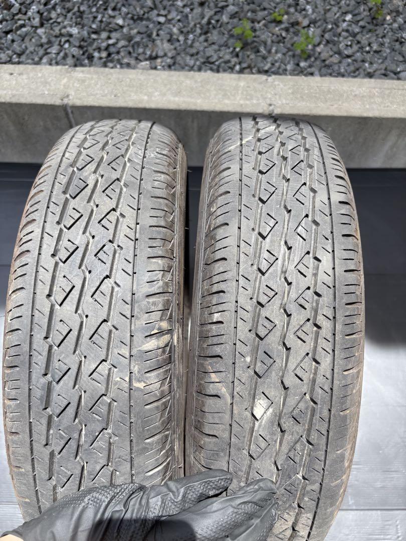 ①軽バン軽トラ　ミニキャブ K370 21年145/80R12 ２本送料込⭐️