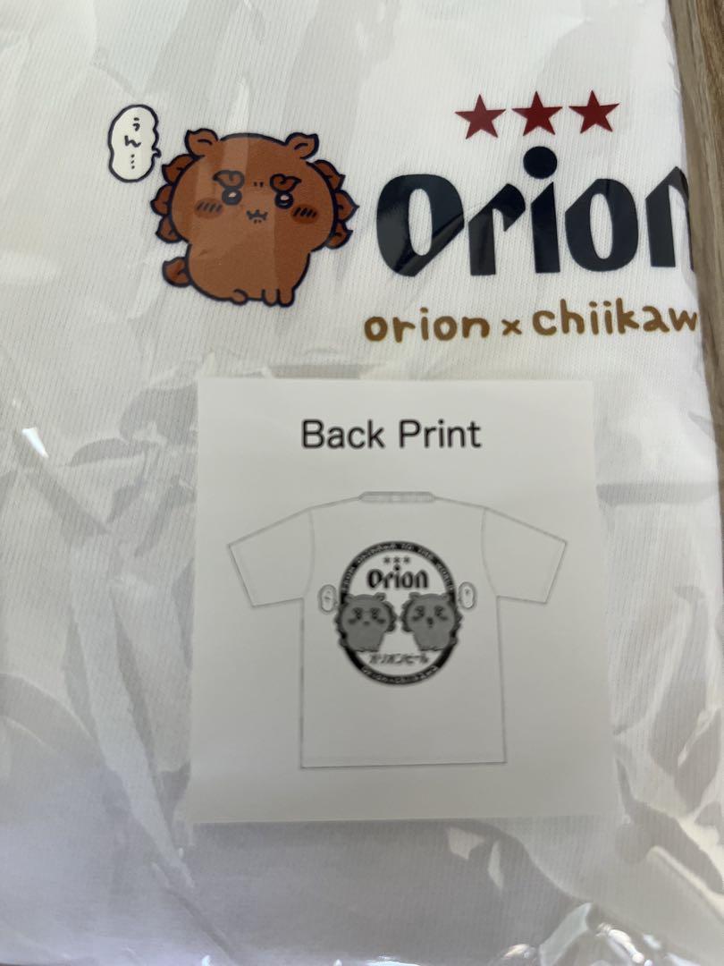 【新品】 ちいかわ シーサー オリオンビール Tシャツ Mサイズ オリオンビール×ちいかわ シーサーのおみやげやさん Tシャツ