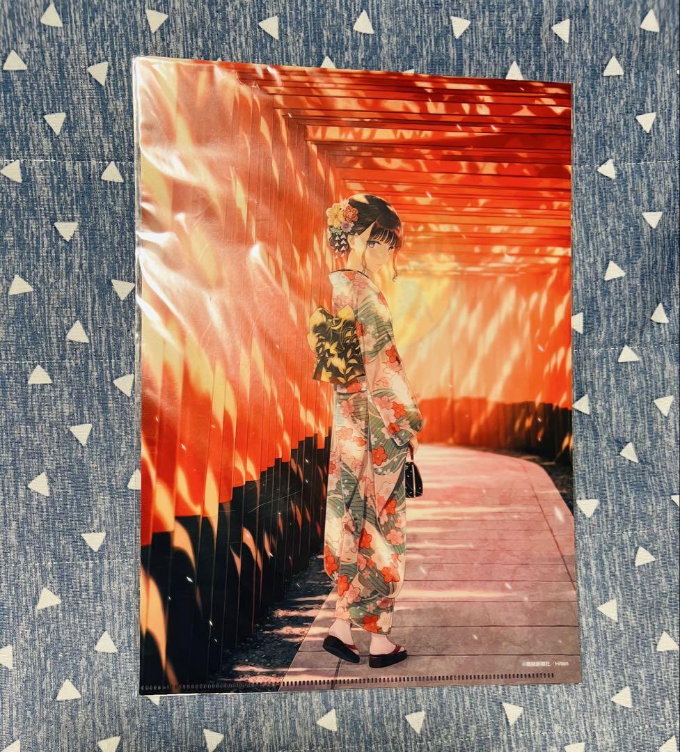 絵師100人展 10 A4クリアファイル Hiten『緋色の心』 - メルカリ