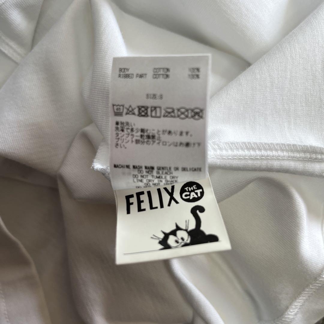 GOD SELECTION XXX × FELIX ロンT Tシャツ 白 S