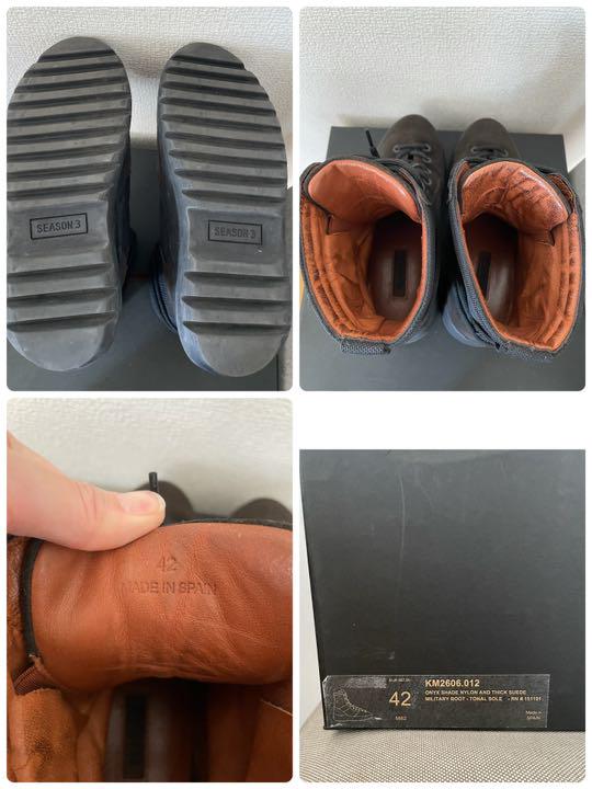 新品超激安 YEEZY ブーツ 42 6VENk-m24640290867 season3 人気SALEお買い得