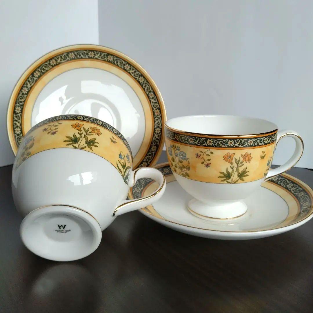 ウエッジウッド インディア カップ＆ソーサー 2客 Wedgwood - メルカリ