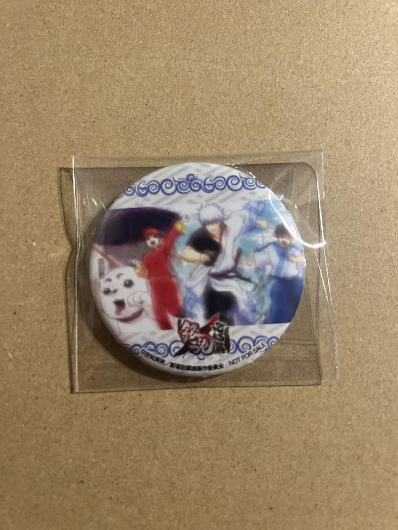 早割ex 銀魂 完結篇 志村新八 缶バッジ 万事屋ラリー特典 J